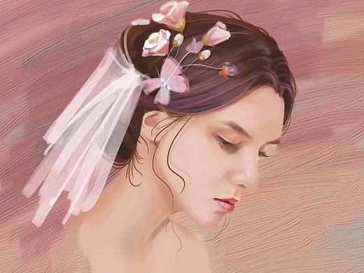 人物照片小画