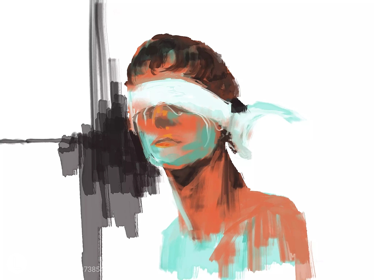 板绘插画和色彩练习（图ZMTk3ODA2MzQw） - 艺术插画 - 站酷设计师蔚石布湾原创素材 - 站酷ZCOOL