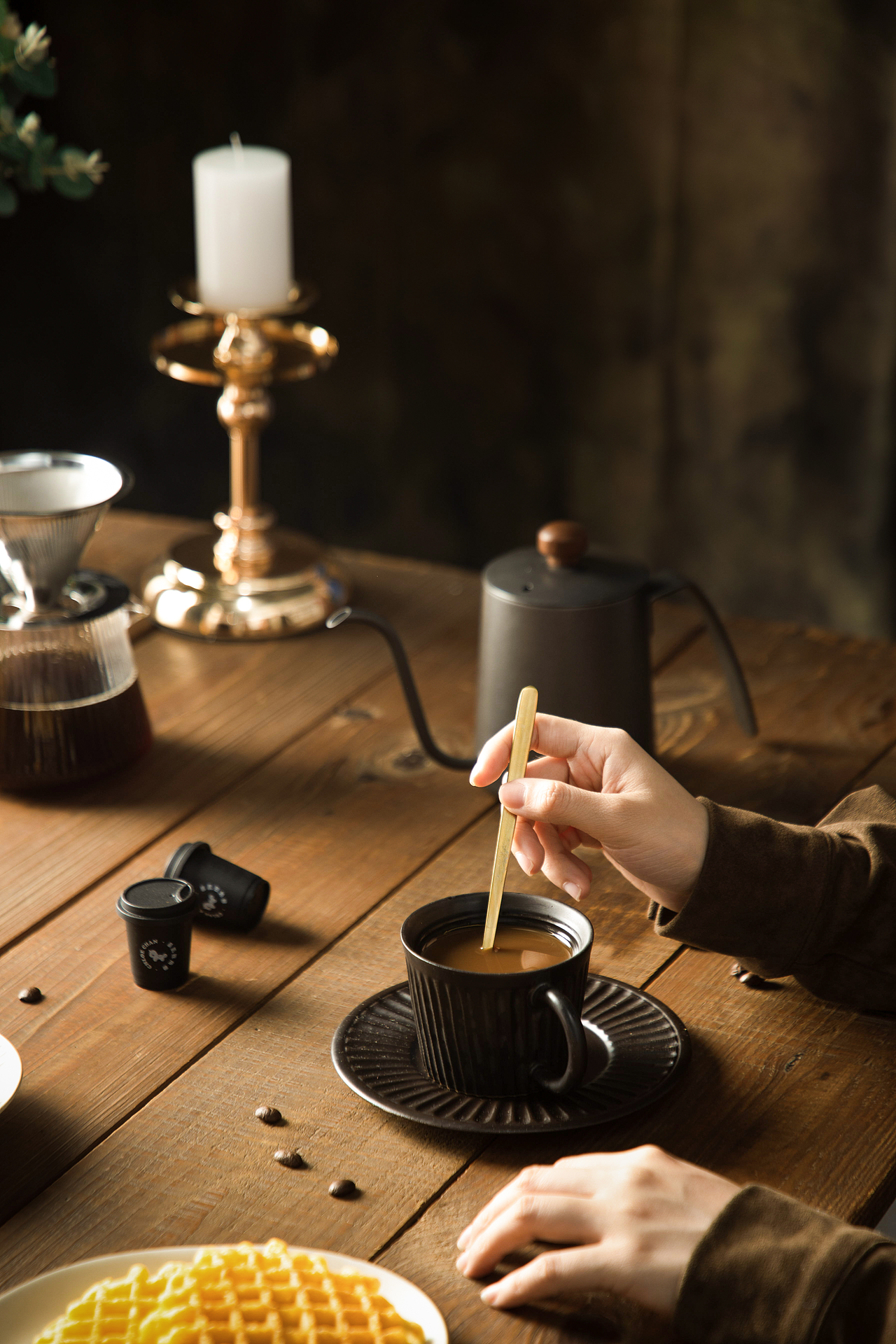 独角兽健身厨房 黑咖啡 冷萃咖啡 美食摄影|芮沐映像