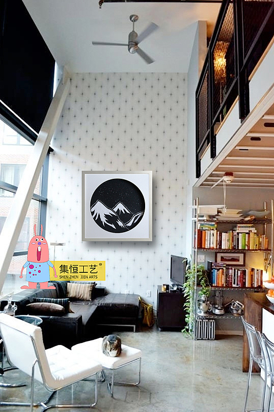 集恒工艺#实物画#装饰画#