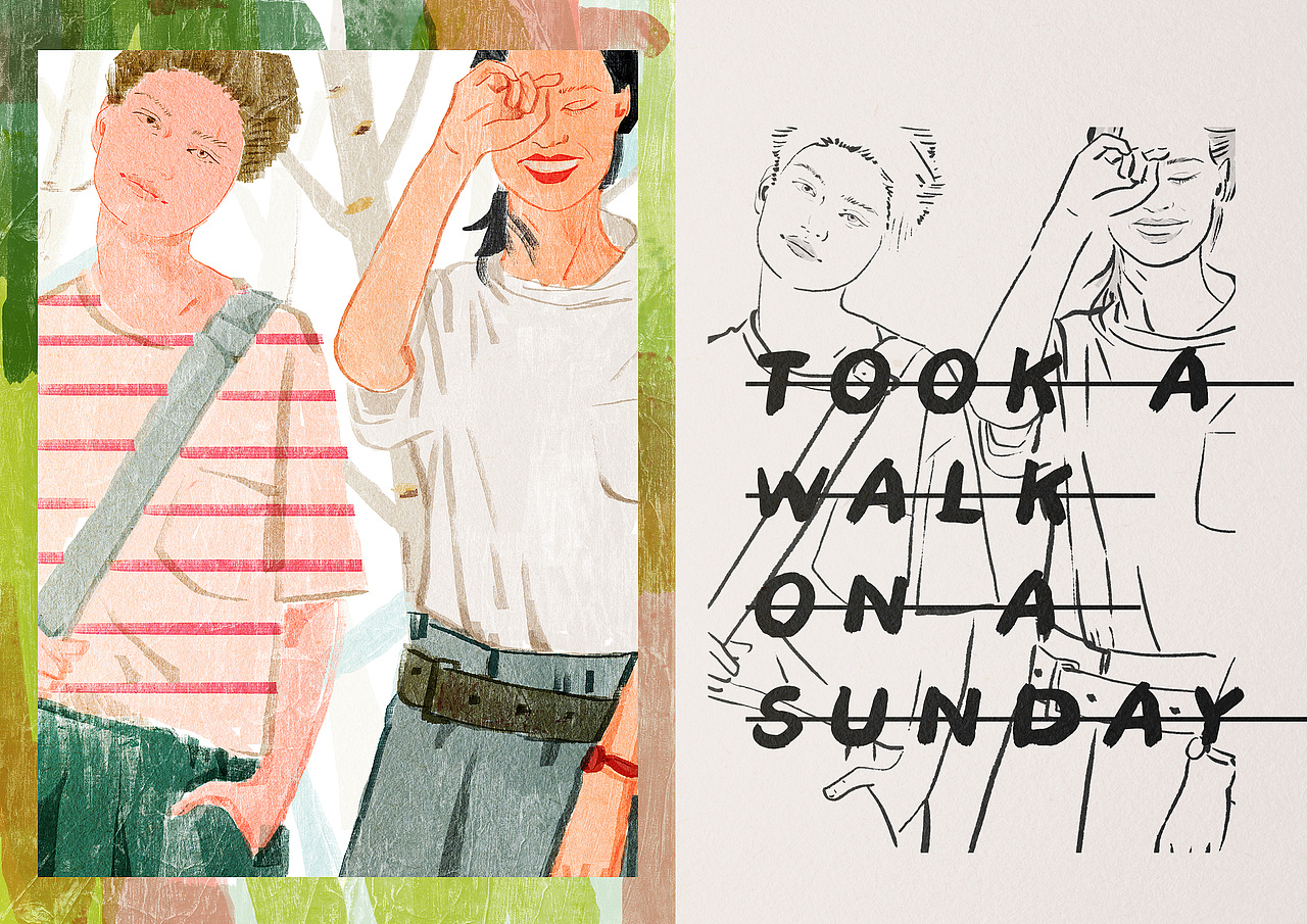 †ook a walk on a sunday