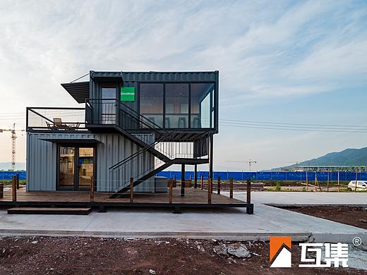 【HUJI互集】嘉民重庆集装箱售楼展厅