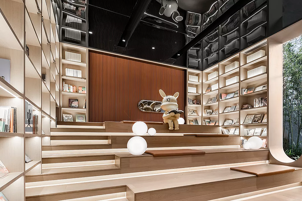 儿童小剧场延续了主题并做了更多的升华,在这充满童趣的空间里,小朋友