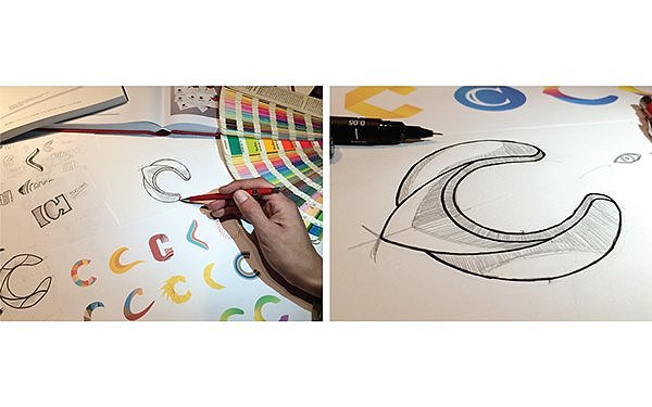 CONCEITO眼睛LOGO构思与设计过程