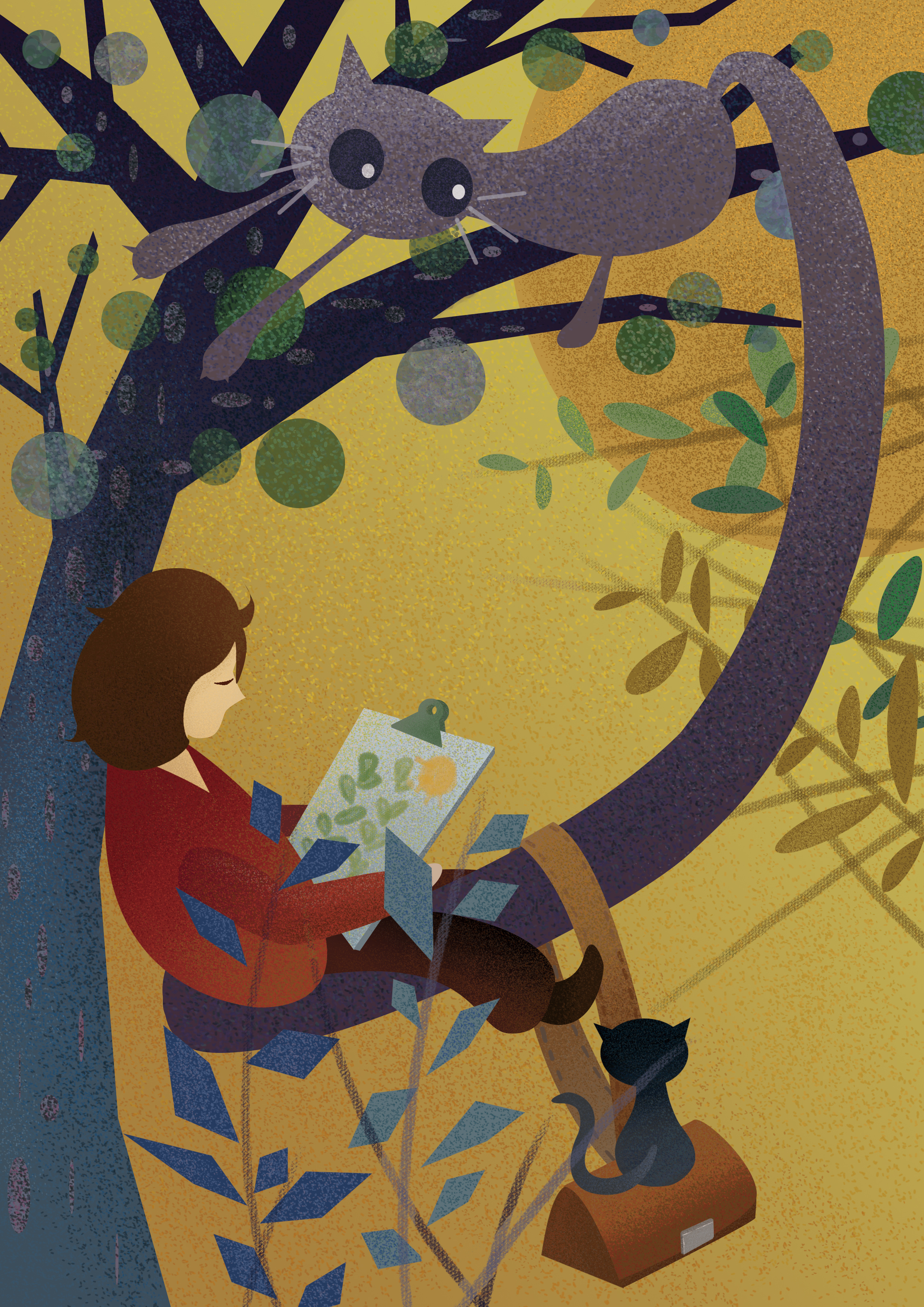 丛林写生|插画|其他插画|aayanayanayan - 原创作品 - 站酷 (zcool)