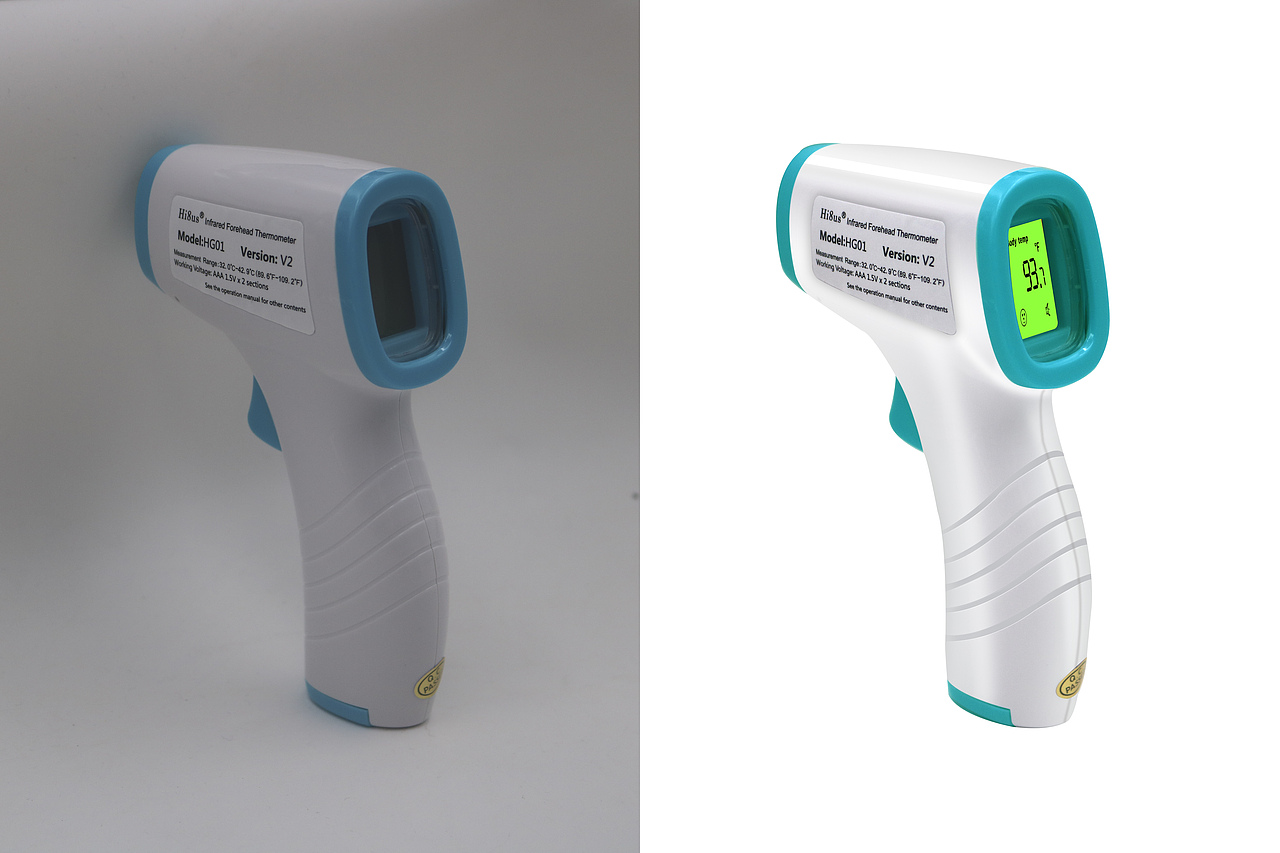 耳温枪 精修（图ZMjc3MDQ1NTY0） - 电子产品 - 站酷设计师Sunflower0629原创素材 - 站酷ZCOOL