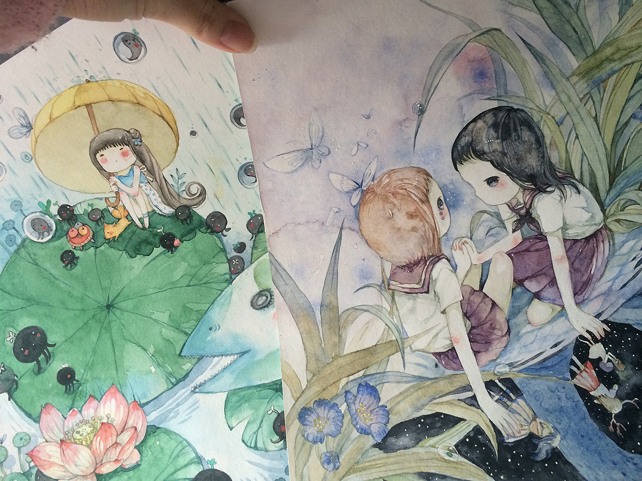 《胧月》插画集