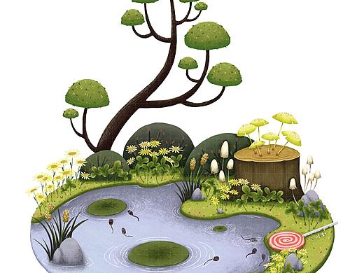 小小的小场景（个人主页-ZNTI1MDE0NzI=） - 创作习作 - 站酷设计师小咩蚁原创素材 - 站酷ZCOOL