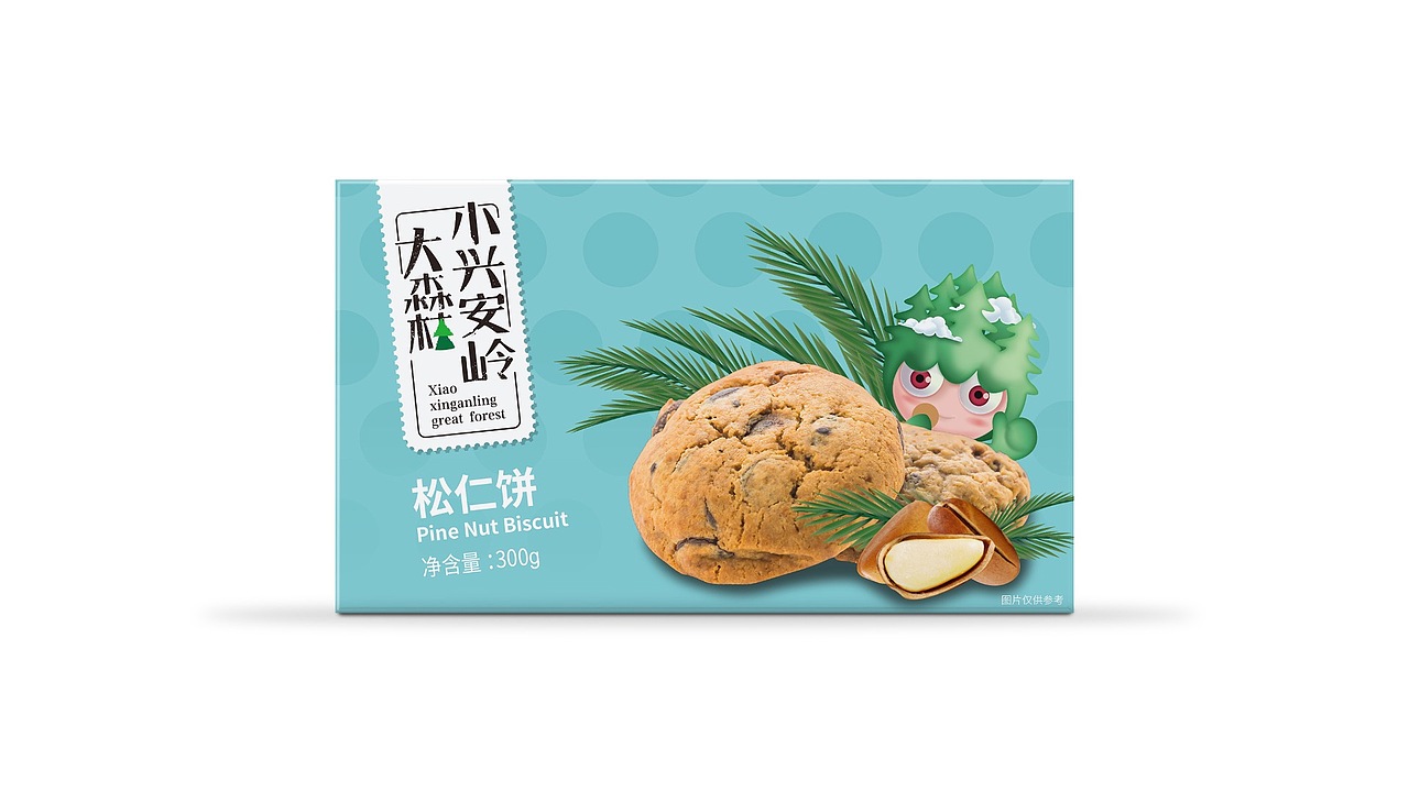 小兴安岭大森林吉祥物及包装设计