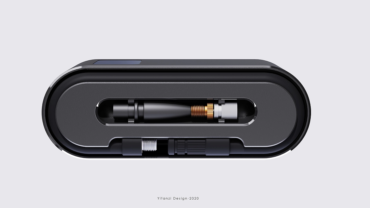 智能便携充气泵