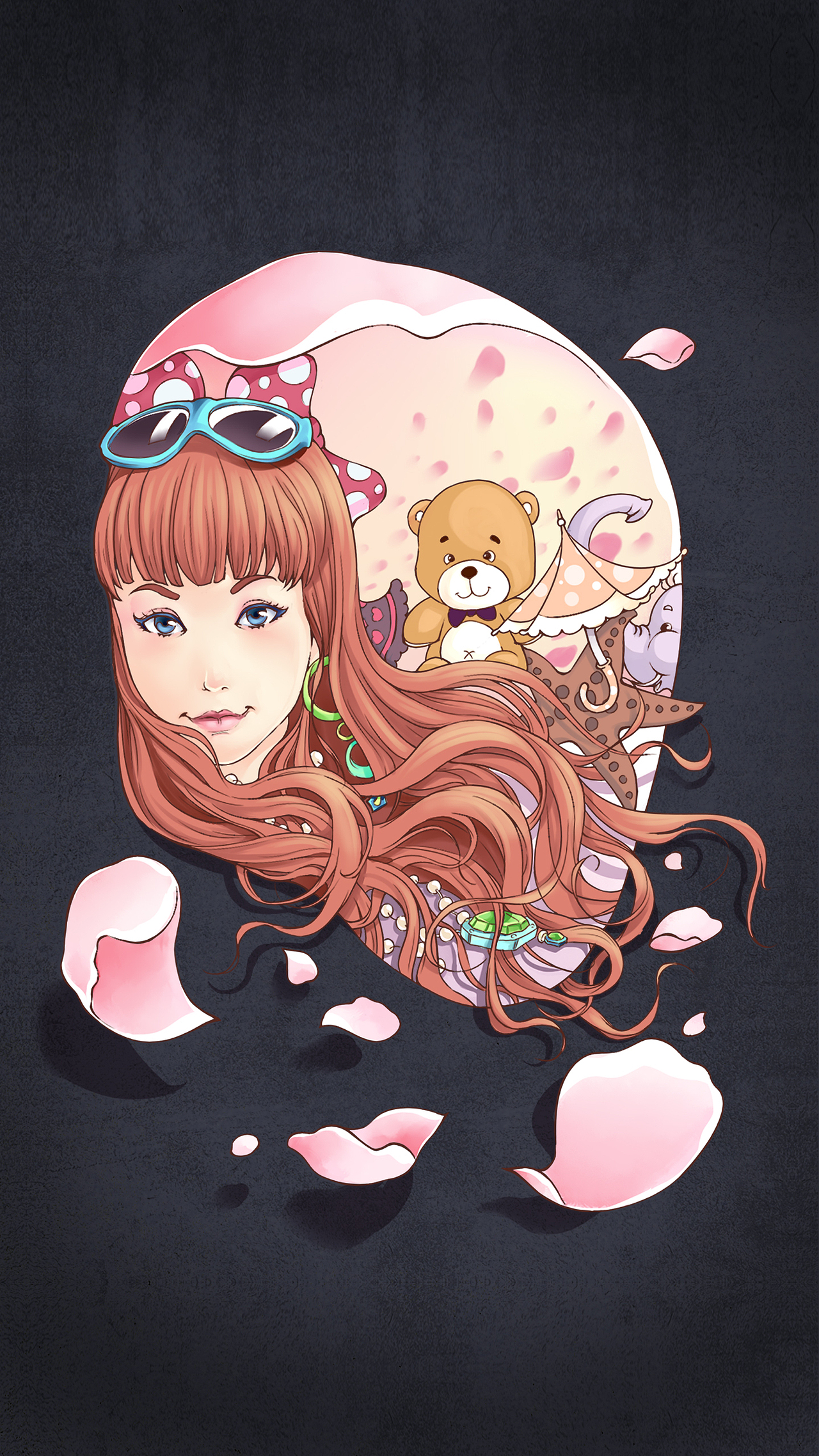 一花一世界（圖ZMzY5NTY3MzI=） - 圖案 - 站酷設(shè)計(jì)師xzcartoon原創(chuàng)素材 - 站酷ZCOOL