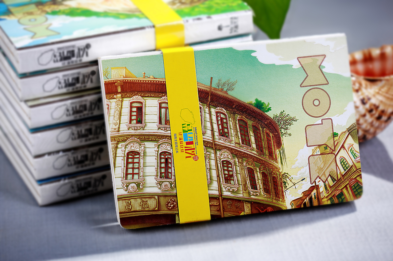 島留時(shí)光明信片（圖ZMTY0NDY3MzQ0） - 包裝 - 站酷設(shè)計(jì)師大海先生品牌設(shè)計(jì)原創(chuàng)素材 - 站酷ZCOOL