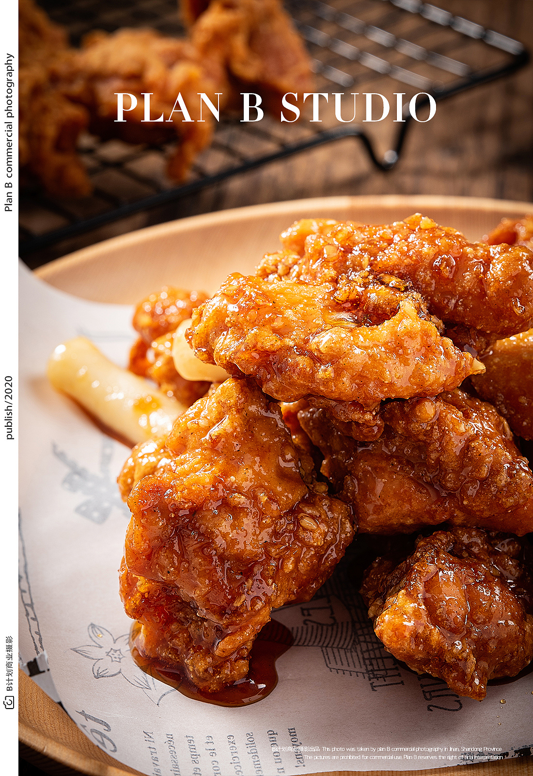 炸鸡-美食拍摄