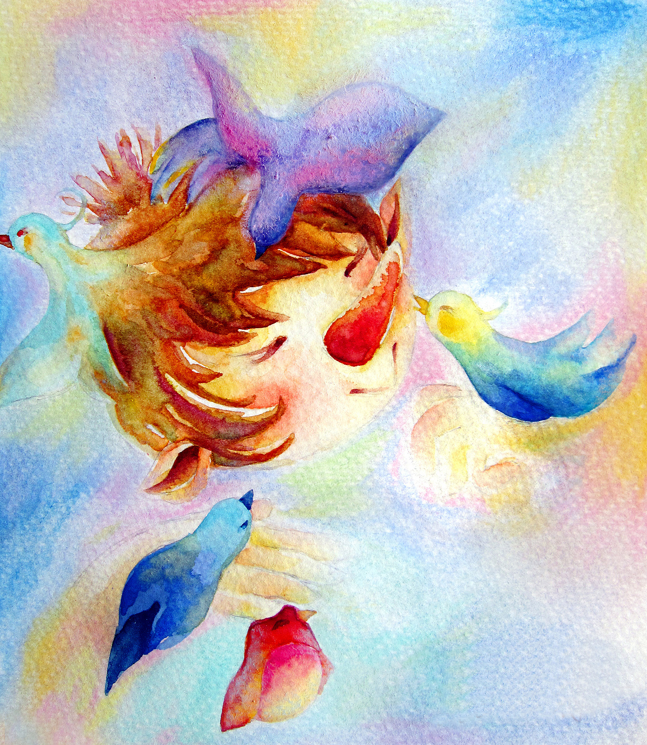 相伴精灵（图ZMjU3ODY0NTA4） - 商业插画 - 站酷设计师格格艺术瓷原创素材 - 站酷ZCOOL