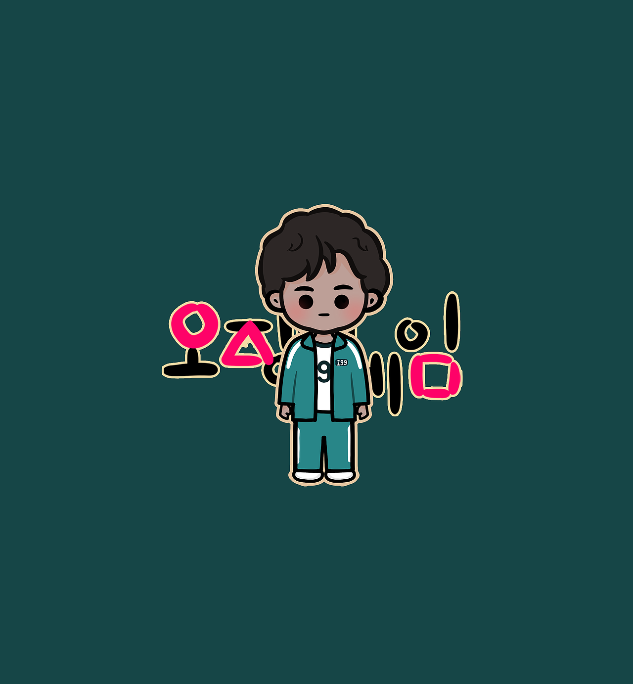 鱿鱼游戏可爱小头像（图ZMjcyNjYzODk2） - 艺术插画 - 站酷设计师二盼吖原创素材 - 站酷ZCOOL