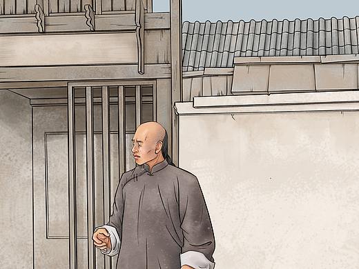 清朝主题壁画