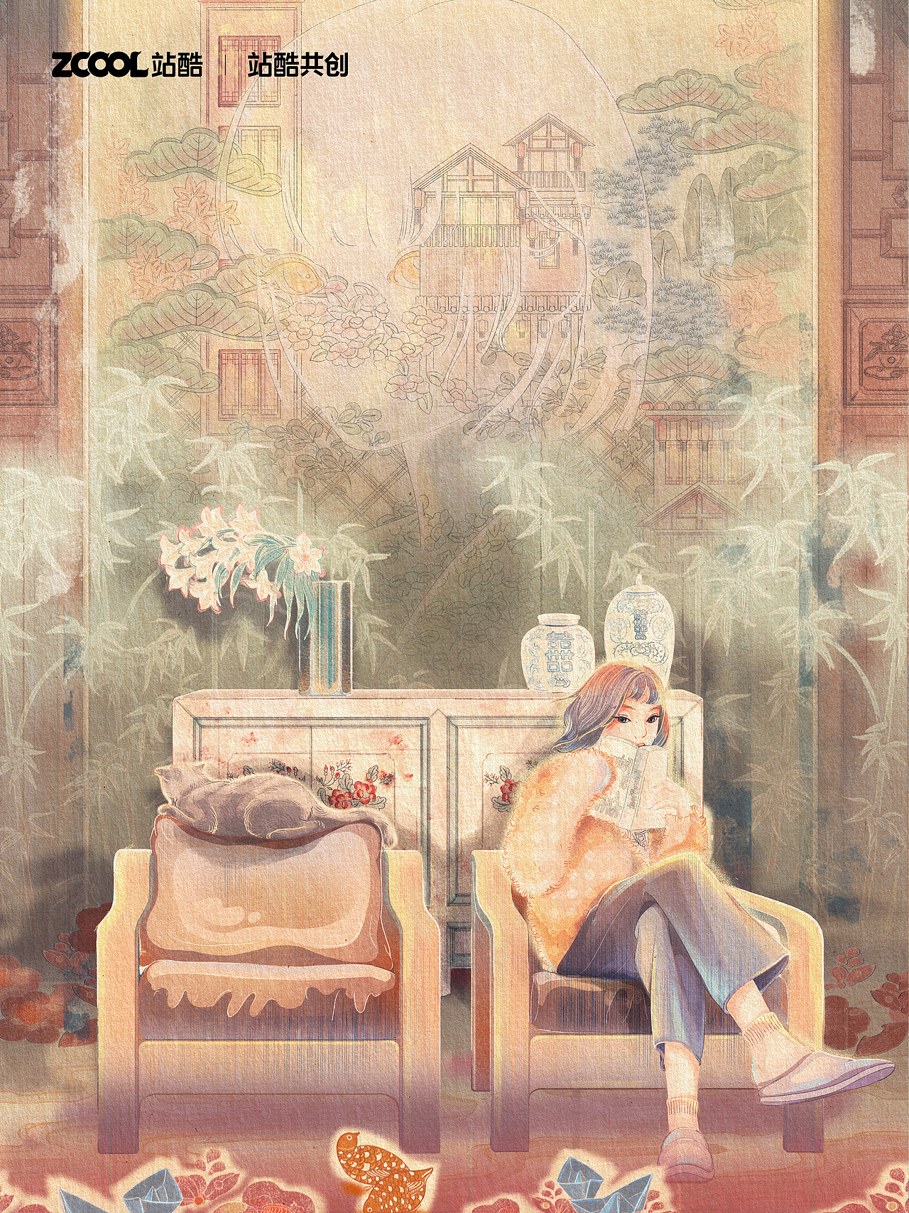 十四号楼的邻居（图ZMzM1MzY4MDky） - 艺术插画 - 站酷设计师啊啊阿司原创素材 - 站酷ZCOOL