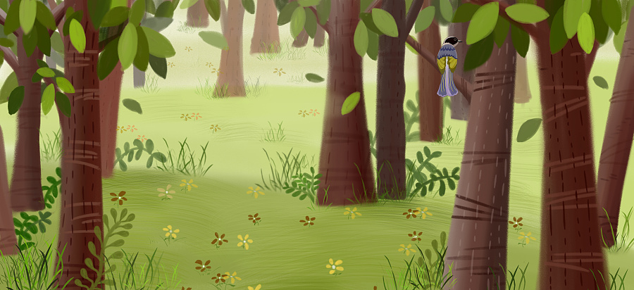 原创作品:雨林精灵