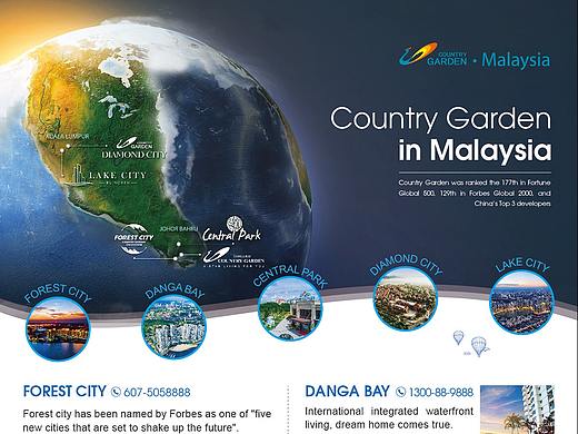 新马区域项目分布报广