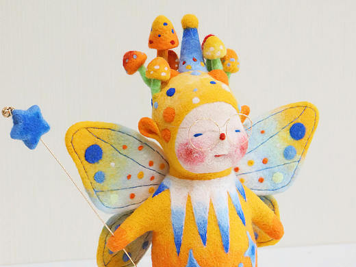 羊毛毡手作魔法精灵系列