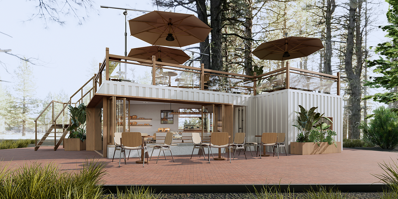 阳澄湖畔咖啡店