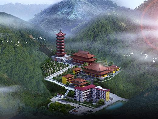 徽派古风建筑