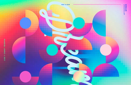 强调设计的配色