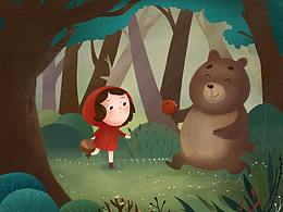 女孩深林奇遇記