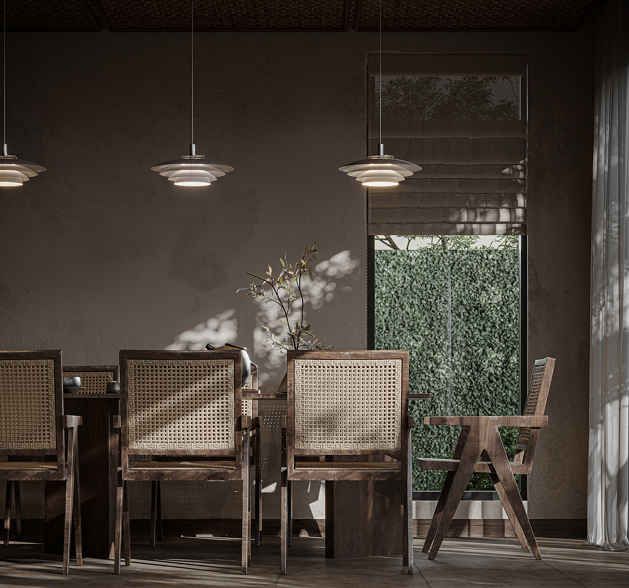 黑暗调子渲染作品