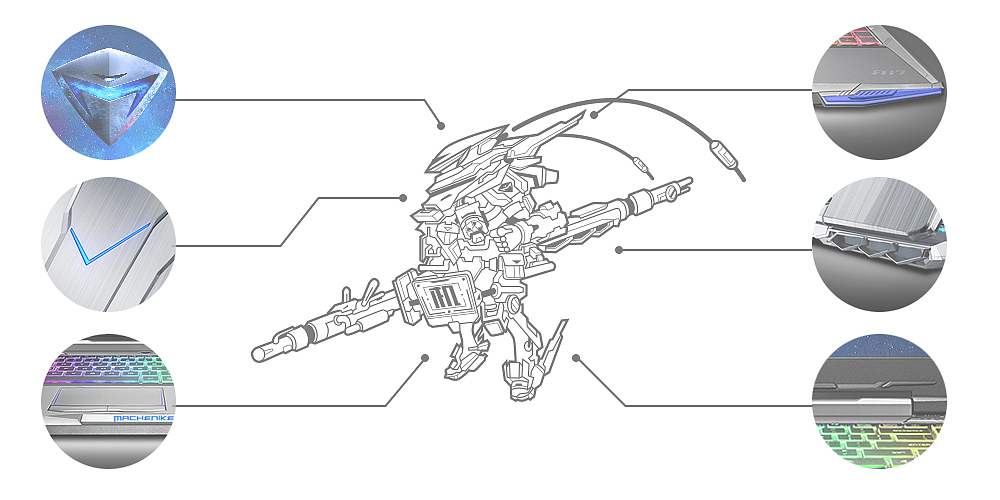 MACHENIKE x JS 机械师笔记本个性贴膜（图ZOTIwODg2OTI=） - 图案 - 站酷设计师JS楊原创素材 - 站酷ZCOOL