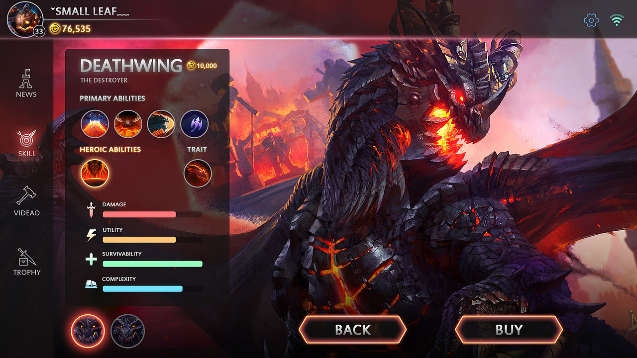 个人作品-《Heroes of the Storm》（2017）（图ZMjMwNTE4MDU2） - 游戏UI - 站酷设计师S_Leaf原创素材 - 站酷ZCOOL