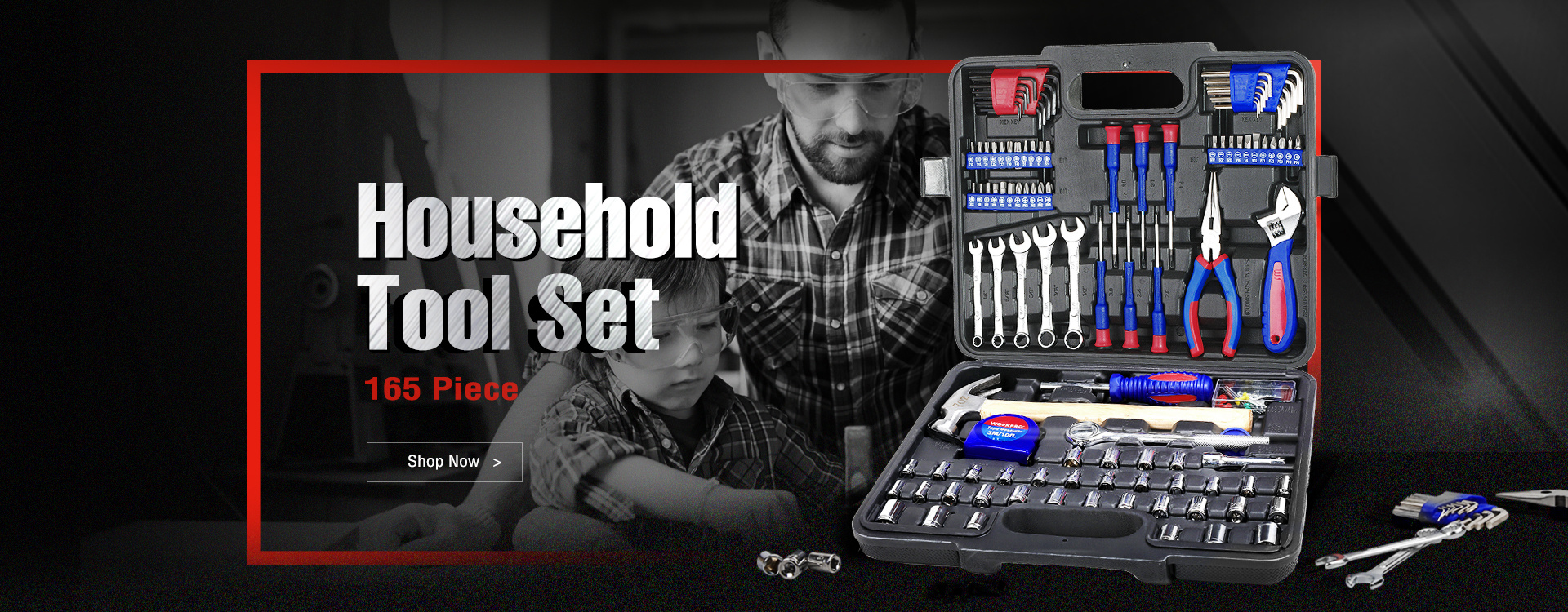 最近的五金工具类作品海报,详情页,banner等部分合集