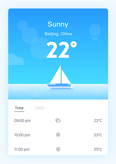 微光风景插画图标(临摹)