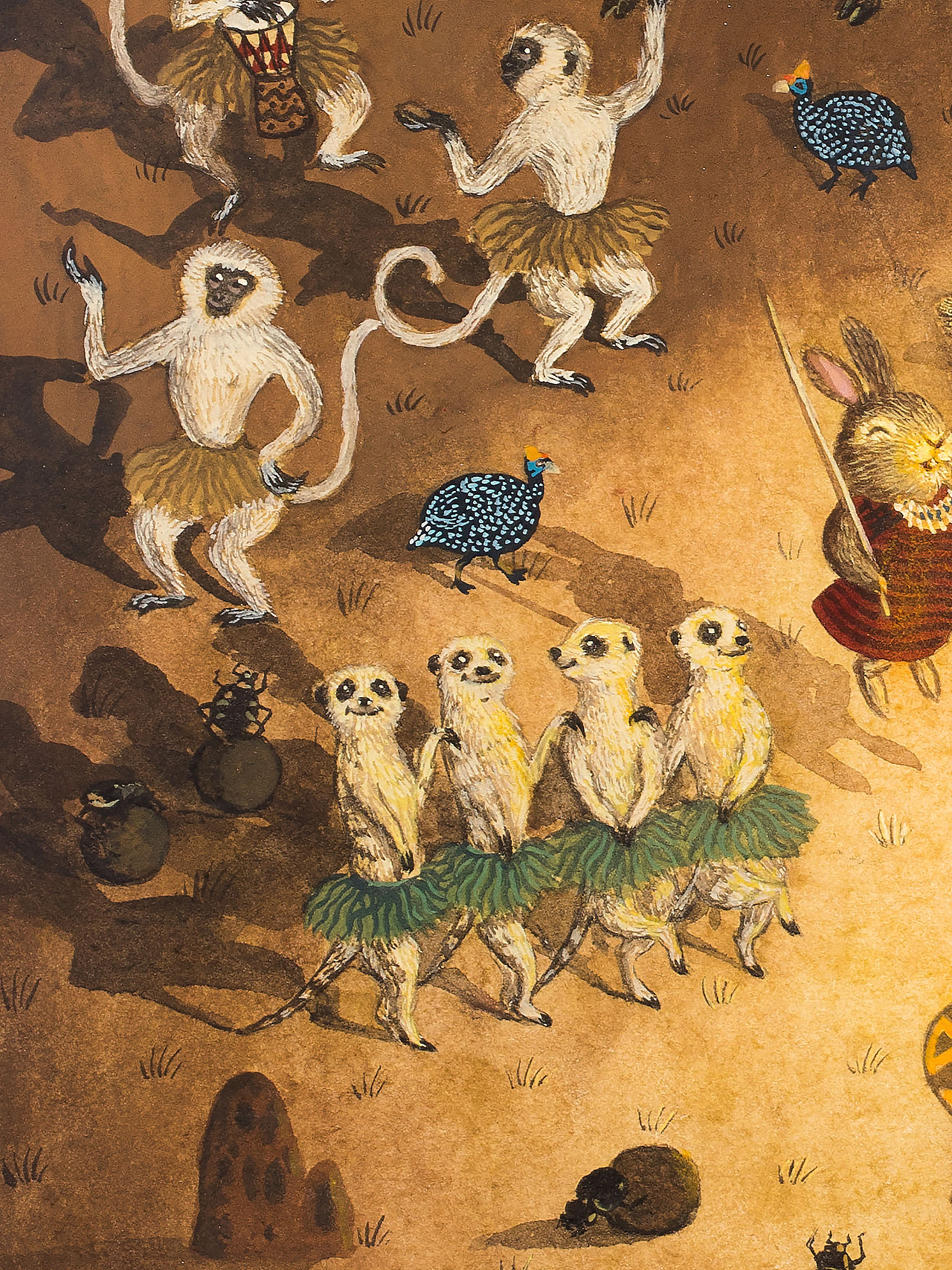 《万物生·游猎卷》（图ZMzc5MTU5MzMy） - 艺术插画 - 站酷设计师程靖Jinn原创素材 - 站酷ZCOOL