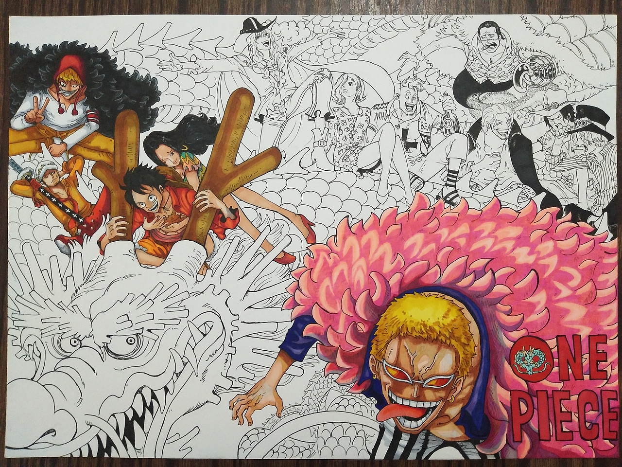 罗和柯拉松,怎么都是cp。。。。。