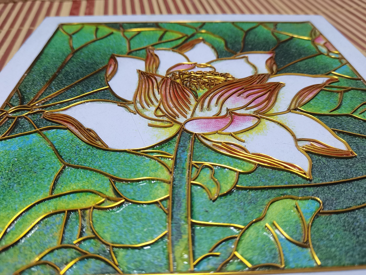 非遗工艺画-掐丝珐琅工艺画（图ZMjc4OTQ5MTY4） - 绘画 - 站酷设计师初夏倾情原创素材 - 站酷ZCOOL
