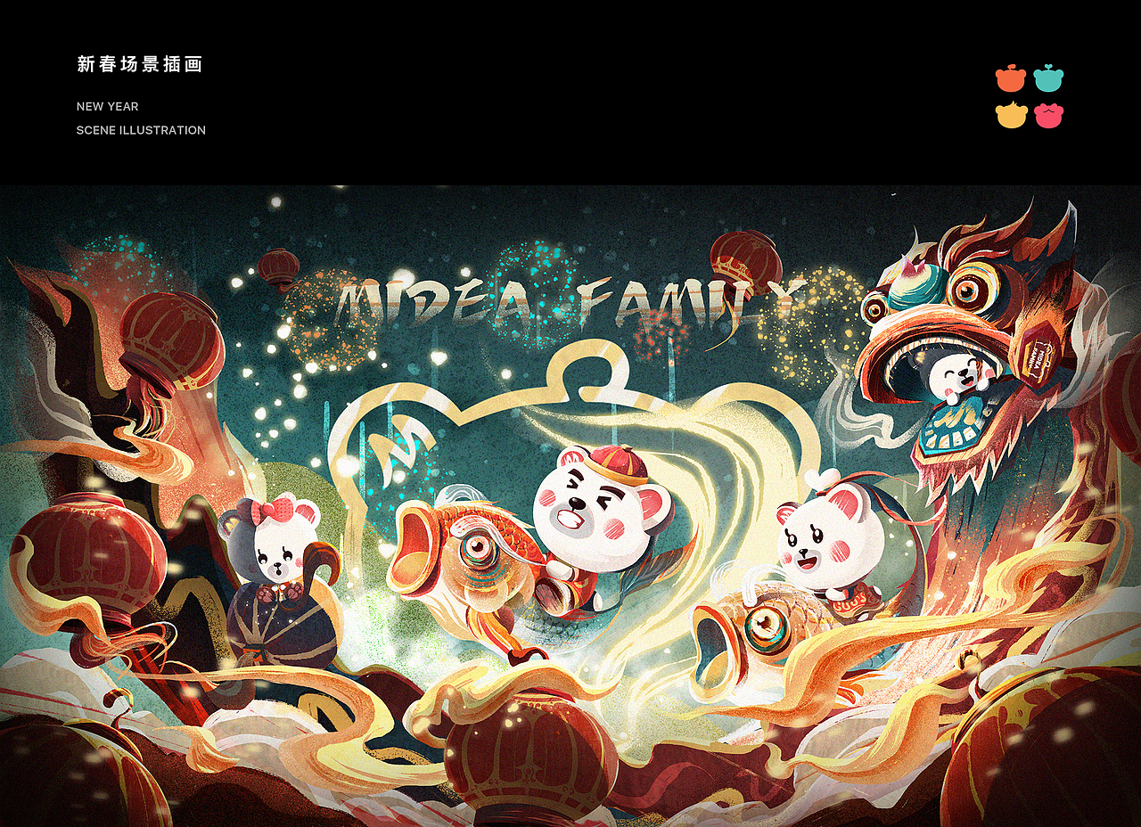 MIDEA FAMILY - 换装过大年