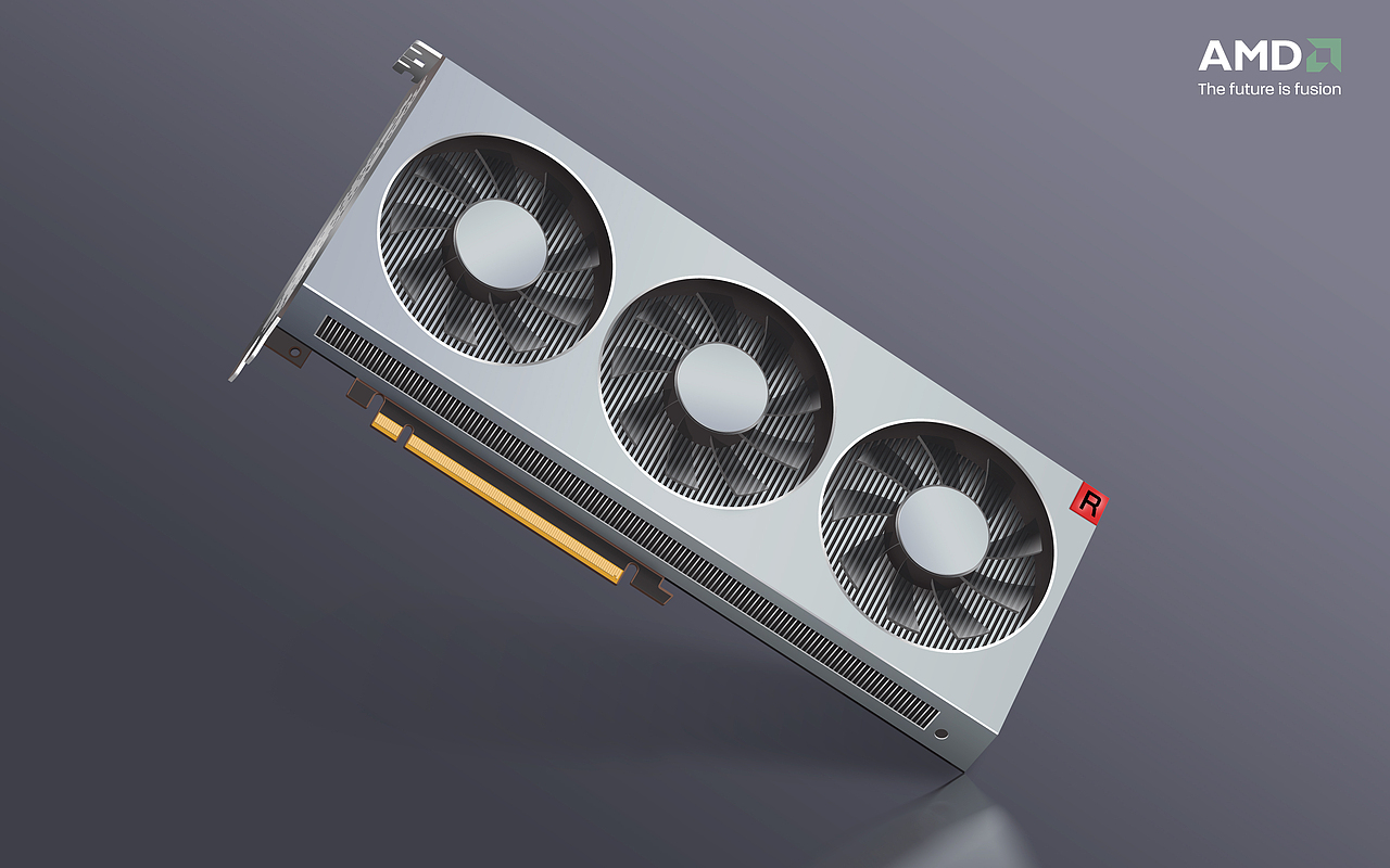 AMD Radeon™ VII 显卡鼠绘练习（图ZMTkwNzQ0ODAw） - 海报 - 站酷设计师一栋原创素材 - 站酷ZCOOL