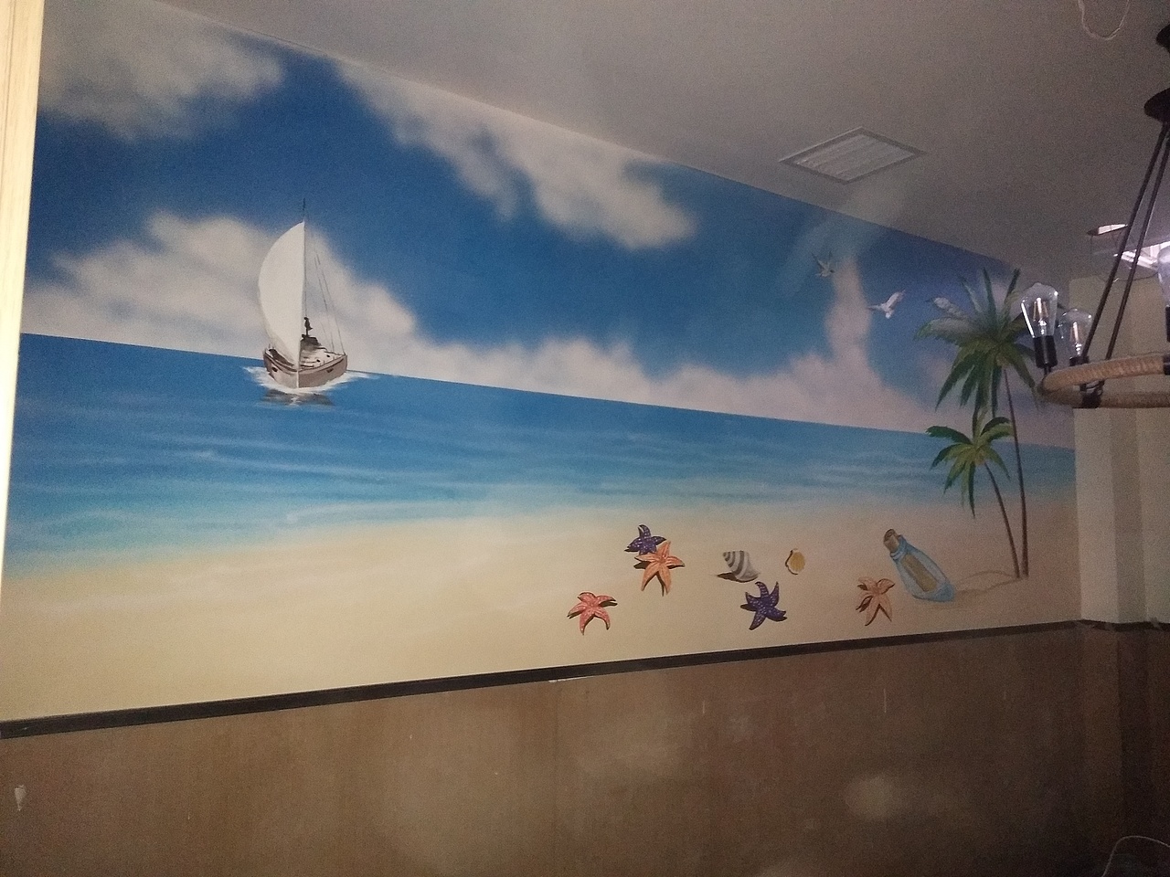 彤德莱火锅店墙绘（图ZMTQwMzg0Nzg0） - 新锐潮流插画 - 站酷设计师北海青芥原创素材 - 站酷ZCOOL