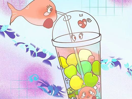 IP形象——奶茶品牌