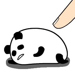 微信软糯表情包:耙熊猫