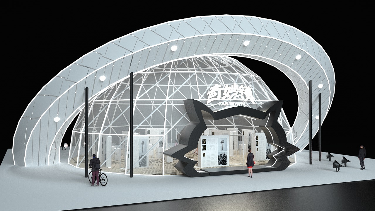 大学生毕业设计展厅设计（图ZMjUzMDIwMjA4） - 展陈设计 - 站酷设计师良秀原创素材 - 站酷ZCOOL