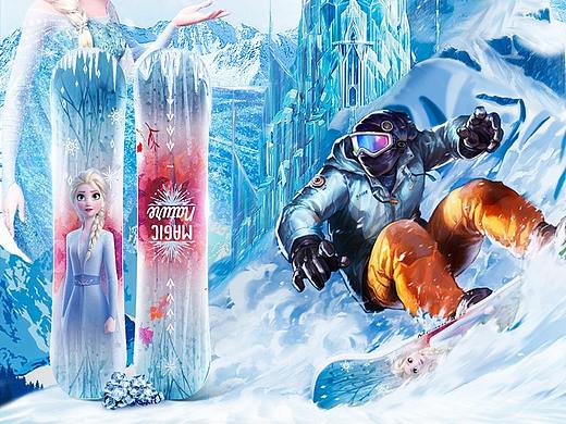 户外滑雪页面