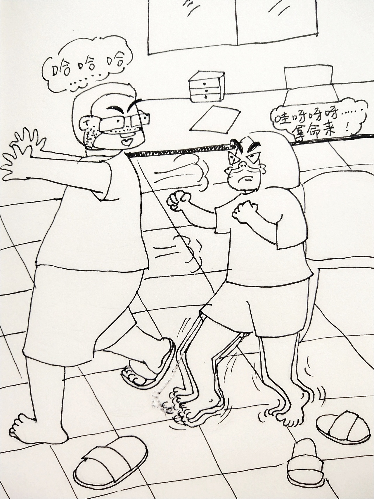 和大锤（图ZMTY3MDcyMjk2） - 短篇/格漫 - 站酷设计师四妹儿原创素材 - 站酷ZCOOL