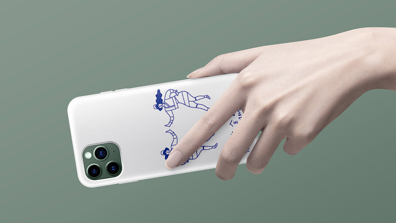 花腰傣插画设计