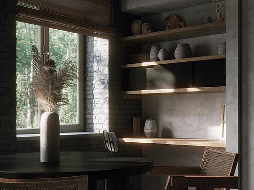 侘寂风效果图表现