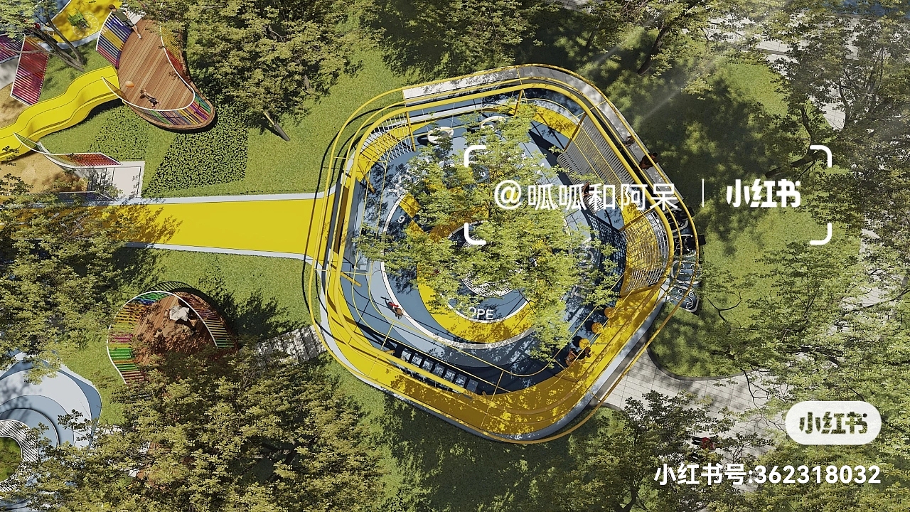 儿童游乐空间（图ZMjc3Njk2MDky） - 景观设计 - 站酷设计师阿呆和呱呱原创素材 - 站酷ZCOOL