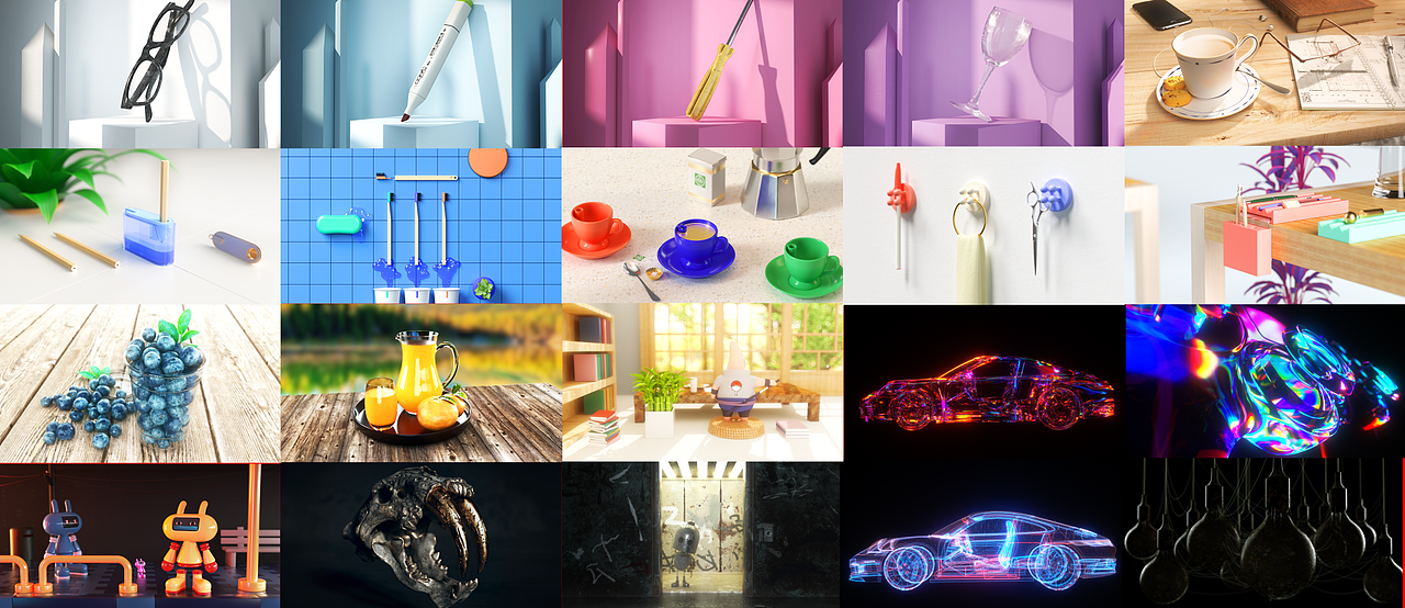 2020.05月随手一做（图ZMjEwMDc3MDA4） - 其他三维 - 站酷设计师Viscous原创素材 - 站酷ZCOOL