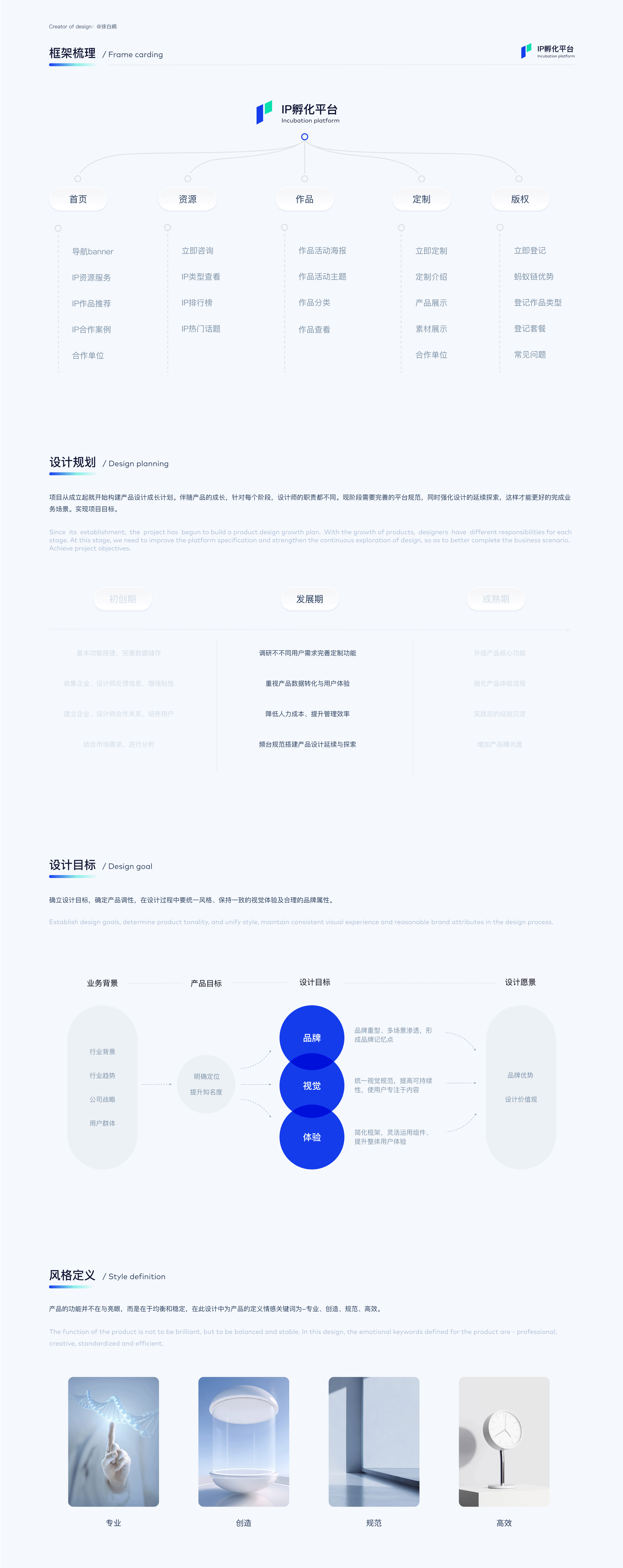 IPL官网  WUI/UX 设计总结