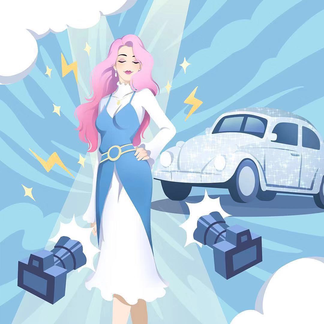 廣告插畫（圖ZMTk0NDM1NDEy） - 商業(yè)插畫 - 站酷設計師Molimogu原創(chuàng)素材 - 站酷ZCOOL